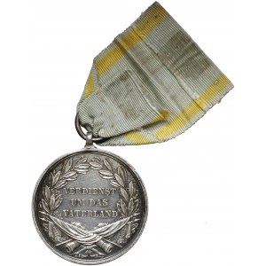 Saksonia, Srebrny Medal Wojskowego Orderu Św. Henryka