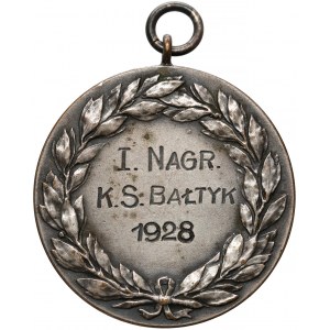 Tenis, I Nagroda K.S. Bałtyk 1928