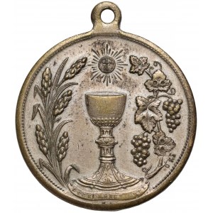 Medalik Kongres Eucharystyczny w Siedlcach 1929