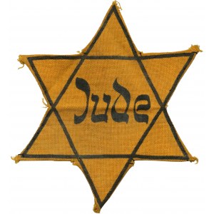 II Wojna, Gwiazda Jude dla obywateli pochodzenia żydowskiego 