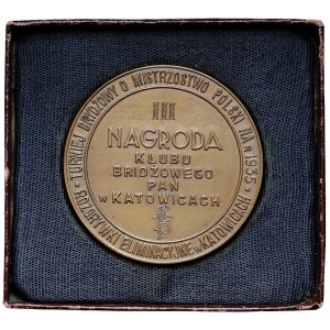 Medal Nagroda Klubu Bridżowego, Katowice 1935