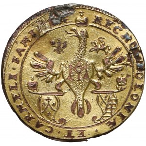 Berdyczów, Medal 1. koronacja Matki Boskiej Berdyczowski 1756 r. - b.rzadki