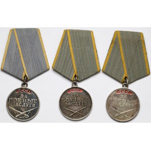 ZSRR, Zestaw Medali za Odwagę (3)