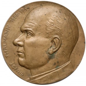 Niemcy, Medalion Ernst Thalmann 1886-1944 (117mm)