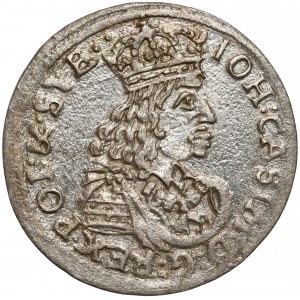 Jan II Kazimierz, Szóstak Bydgoszcz 1662 - bez obwódek