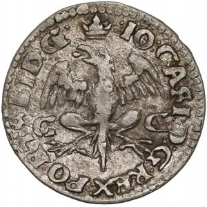 Jan II Kazimierz, Dwugrosz Bydgoszcz 1650 CG - duży orzeł - BIDG