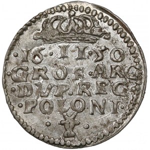 Jan II Kazimierz, Dwugrosz Bydgoszcz 1650 CG - duży orzeł - bez BIDG (RR)