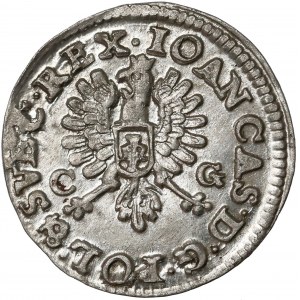 Jan II Kazimierz, Dwugrosz Bydgoszcz 1651 CG - menniczy