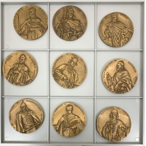 Medale, Koszalińska seria królewska - brąz (43szt)