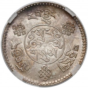 Tibet, 3 Srang BE16-8 (1934) - GENI MS62