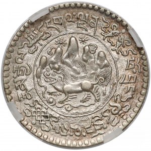 Tibet, 3 Srang BE16-10 (1936) - GENI MS62