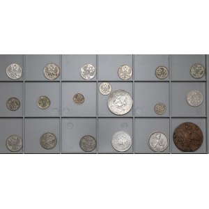 Russia, Set of coins 1838-1925 (19pcs)