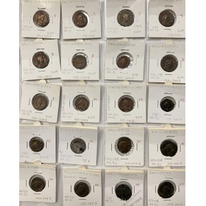 Crisis of the III century - Lot of twenty (20) AE Antoniniani