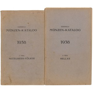 Goebels Munzen-Katalog 1938, cz.1 i 2 (2szt)