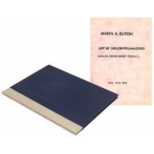 Katalog skradzionych monet polskich ze zbioru M. A. Rudzki