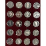 Canada, Set of 20 silver collector coins + Vanuatu (total 21pcs)