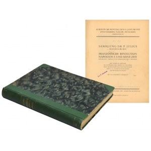 Otto Helbing 1932 - Sammlung Dr. P. Julius Heidelberg - Französische Revolution Napoleon