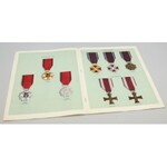 Wzory Orderów i Odznaczeń 1960 i 1977 + Szkice Odznak i Medali