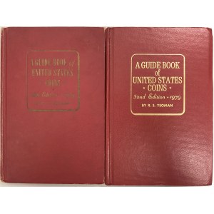 A guide book of United States coins 18th Edition 1965 i 32nd Edition 1979 (2szt)