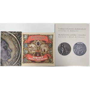 Zestaw katalogów monet, medali i numizmatów (3szt)