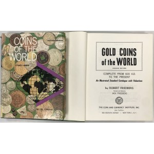 Coins of the World 1750-1850, W.D.Craig; Gold Coins of the World, R.Friedberg