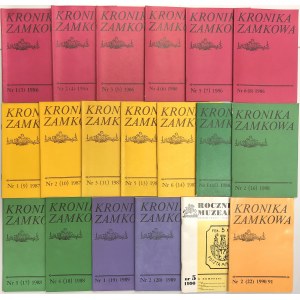 Kronika Zamkowa, 1986-1991 nr 3-22 (19szt)