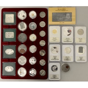 Duży zestaw monet kolekcjonerskich (169szt)