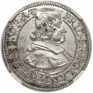 Śląsk, Fryderyk Heski, 15 krajcarów 1680 LPH, Nysa - MENNICZE