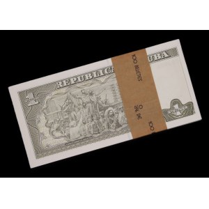 Cuba. 1 Peso 2016 Bundle x 100