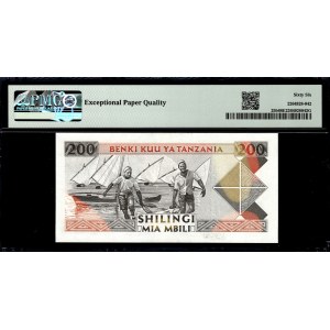Tanzania. 200 Shillings 1993