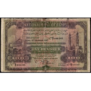 Egypt. 100 Pounds 1944