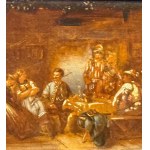 ANONIMO, Figures at the Inn