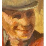 ANONIMO, Portrait of a man with a bowler hat