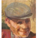 ANONIMO, Portrait of a man with a bowler hat