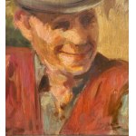 ANONIMO, Portrait of a man with a bowler hat