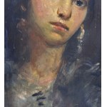 UNIDENTIFIED SIGNATURE, Portrait of an Eastern woman