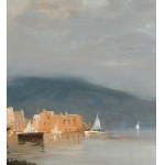 VINCENZO LARICCHIA, Neapolitan seascape - Vincenzo Laricchia (1940)