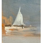 VINCENZO LARICCHIA, Neapolitan seascape - Vincenzo Laricchia (1940)