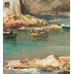 VINCENZO LARICCHIA, View of a Neapolitan seascape - Vincenzo Laricchia (1940)