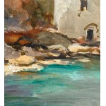 VINCENZO LARICCHIA, View of a Neapolitan seascape - Vincenzo Laricchia (1940)