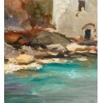 VINCENZO LARICCHIA, View of a Neapolitan seascape - Vincenzo Laricchia (1940)
