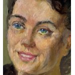 ANONIMO, Portrait of a smiling woman