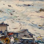 CANZANELLA, Snowy mountain landscape - Canzanella