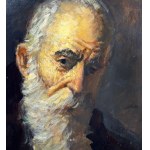 ANONIMO, Portrait of an elderly man with a beard