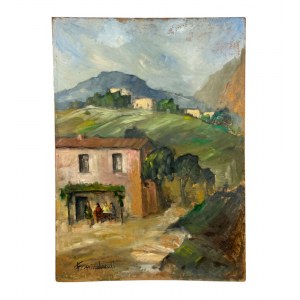F. NICOLARDI, View of a Village