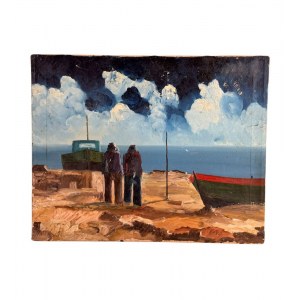 ANONIMO, Figures by the seaside