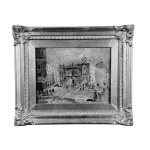 Neapolitan Square - F. Di Marino (1892 -1954)