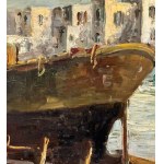 Seascape with Boats - E. Briante