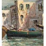 Seascape with Boats - E. Briante