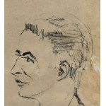 Trois visages masculins